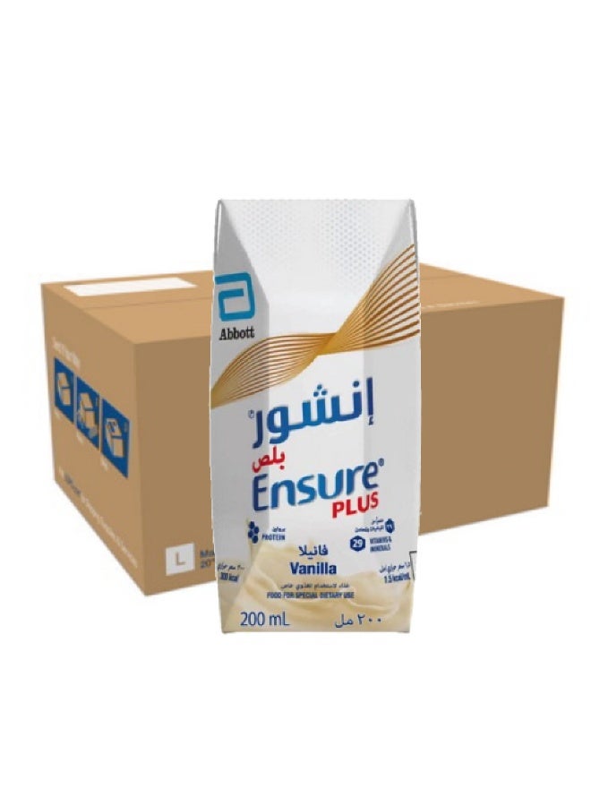 Ensure Plus vanilla – Complete and Balanced Nutrition, 200 ml